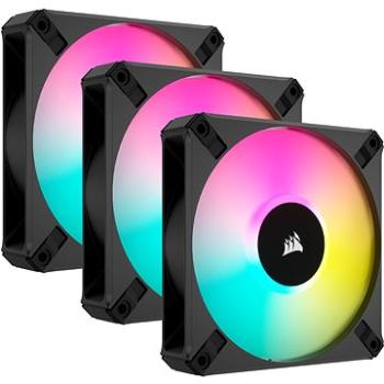 Corsair iCUE AF120 RGB ELITE Triple Pack Black + Lightning Node Core Black (CO-9050154-WW)