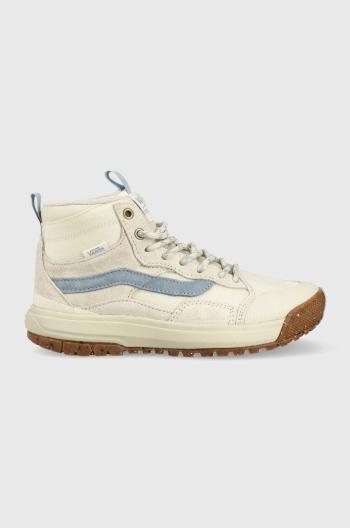 Semišové tenisky Vans Ultrarange Exo Hi Mte1 béžová farba,