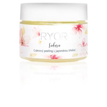 RYOR Sakura Cukrový peeling s japonskou čerešňou 325 gramov