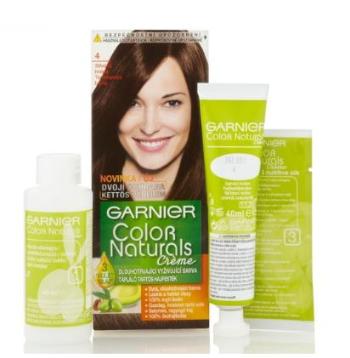 GARNIER Color Naturals CN 4.0 - stredne hnedá - farba na vlasy