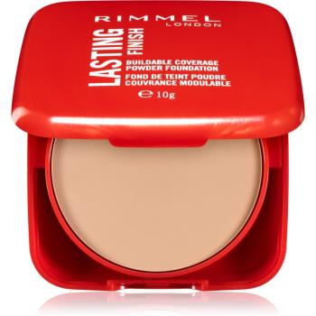 Rimmel Lasting Finish Buildable Coverage jemný kompaktný púder odtieň 001 Fair Porcelain 7 g