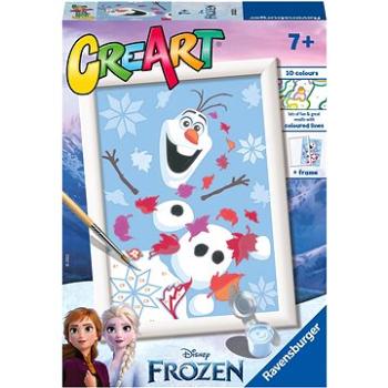 Ravensburger Kreatívne a výtvarné hračky 202225 CreArt Disney: Ľadové kráľovstvo: Rozosmiaty Olaf (4005556202225)