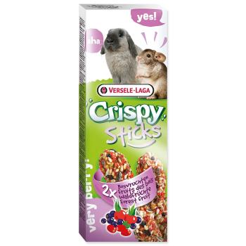 Tyčinky VERSELE-LAGA Crispy s lesním ovocem pro králíky a činčily 110 g