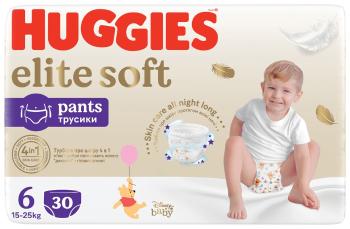 HUGGIES® Nohavičky plienkové jednorazové Elite Soft Pants 6 (15-25 kg), 30 ks