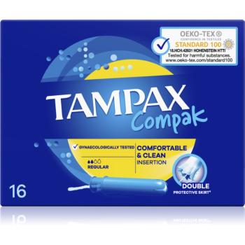 Tampax Compak Regular tampóny s aplikátorom 16 ks