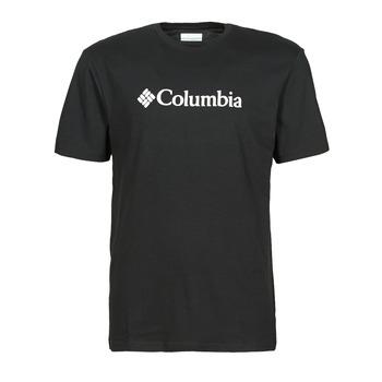 Columbia  Tričká s krátkym rukávom CSC BASIC LOGO SHORT SLEEVE SHIRT  Čierna