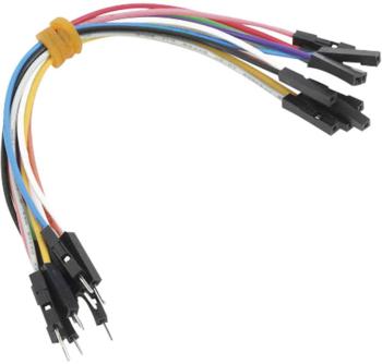 MikroElektronika MIKROE-512 jumper káble Raspberry Pi, Banana Pi, Arduino [10x zástrčka drôtového mostíka - 10x zásuvka