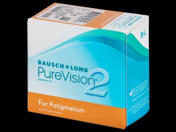PureVision 2 for Astigmatism (6 šošoviek)