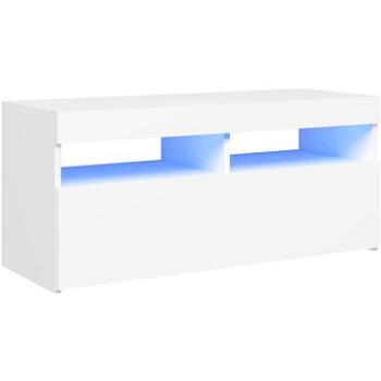 SHUMEE s osvetlením LED biely 90 × 35 × 40 cm (804382)