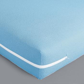 Blancheporte Poťah na matrac, výška matraca 25 cm modrá 60x120cm