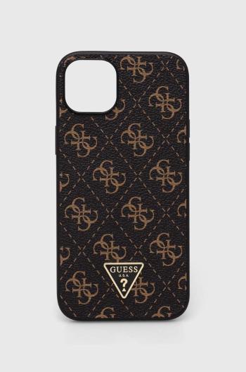 Puzdro na mobil Guess iPhone 15 Plus / 14 Plus 6,7" čierna farba