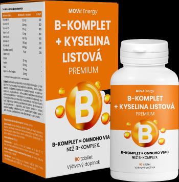 Movit Energy B-Komplet + Kyselina listová PREMIUM 90 tabliet