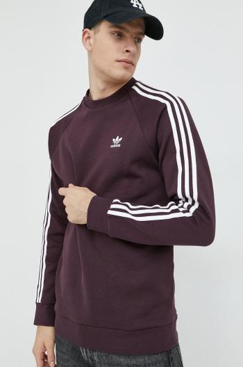 Mikina adidas Originals pánska, fialová farba, s nášivkou