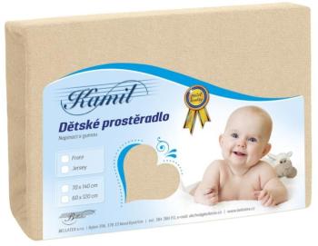 Detské prestieradlo FROTÉ 60x120 015 sv. béžová K1