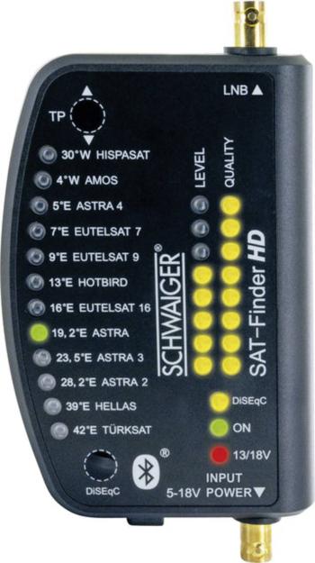 Schwaiger Satfinder HD vyhľadávač satelitného signálu
