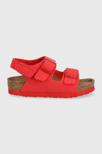 Detské sandále Birkenstock červená farba