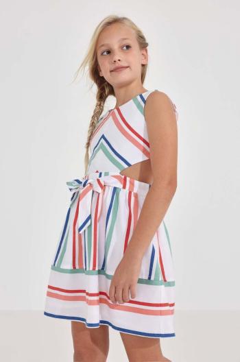 Dievčenské šaty Mayoral mini, áčkový strih