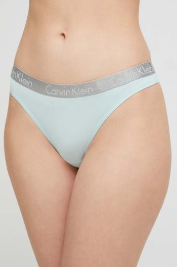 Tangá Calvin Klein Underwear tyrkysová farba