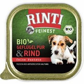 Rinti Dog BIO hovädzia paštéta 150g + Množstevná zľava