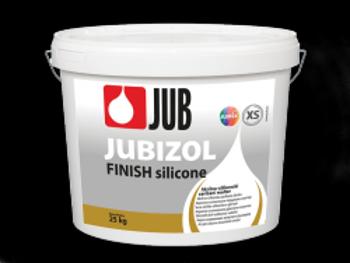 JUBIZOL Silicone finish XS - silikónová hladená dekoratívna omietka 25 kg zr. 1,5mm - biely