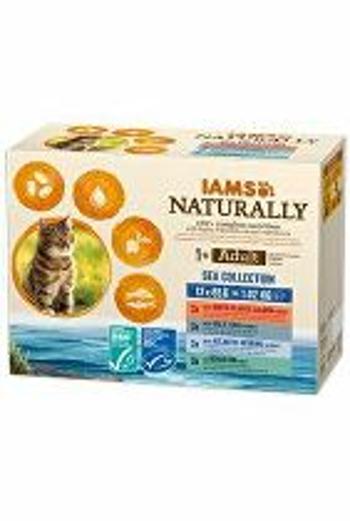 Iams Cat morské plody v omáčke multipack 12x85g