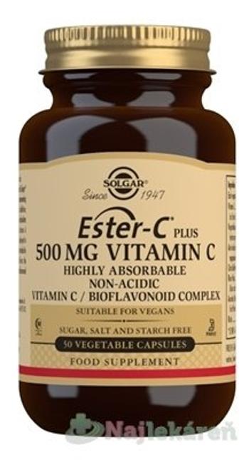 SOLGAR ESTER C PLUS CPS 50X500MG