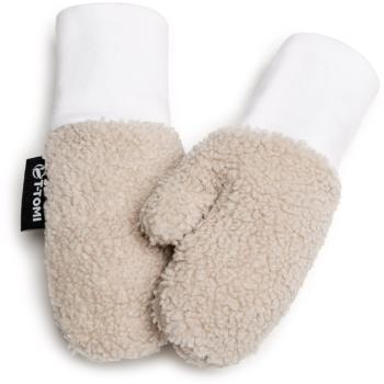 T-TOMI TEDDY Gloves Cream rukavice pre deti od narodenia 12-18 months 1 ks