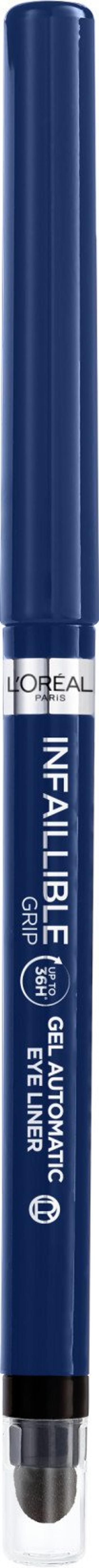 L'ORÉAL PARIS Infaillible Grip 36h Gel Automatic Liner Dark Blue ceruzka na oči, 5 g