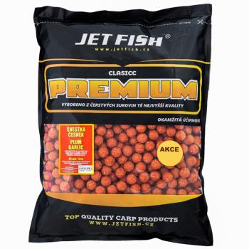 Jet fish boilie premium clasicc 5 kg 20 mm - slivka / cesnak