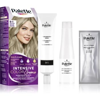 Schwarzkopf Palette Intensive Color Creme permanentná farba na vlasy odtieň 9-1 Cool Extra Light Blonde 1 ks