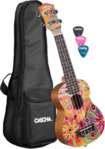 Cascha HH 2603 Art Series Sopránové ukulele Kvety