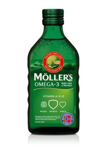 Möller's Omega 3 rybí olej citrón 250 ml