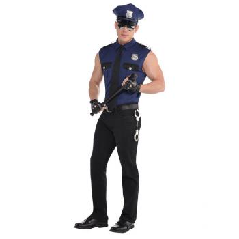 Amscan Pánsky kostým Sexy Policajt Veľkosť - dospelý: XXL