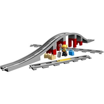 LEGO DUPLO 10872 Doplnky k vláčiku – most a koľajnice (5702016117240)