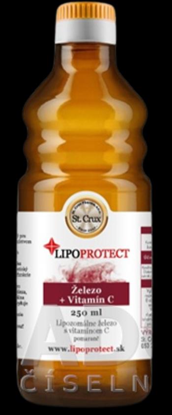 Lipoprotect Železo + Vitamín C Lipozomálne železo s vitamínom C v oleji s príchuťou pomaranča 250 ml