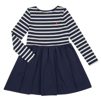 Polo Ralph Lauren  LS CN DR-DRESSES-DAY DRESS  Krátke šaty Námornícka modrá