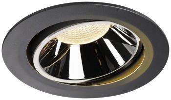 SLV NUMINOS MOVE XL 1003699 LED vstavané svetlo čierna 37 W teplá biela je možné namontovať na strop, otočné , výkyvné
