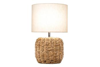 LuxD 21471 Dizajnová stolná lampa Madyson, 47 cm, pletená