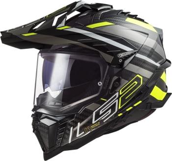 LS2 MX701 Explorer Carbon Edge Black/Hi-Vis Yellow S Prilba