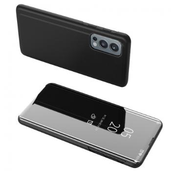 MG Clear View knižkové puzdro na OnePlus Nord 2 5G, čierne