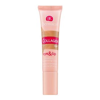 Dermacol Collagen+ rozjasňujúci a omladzujúci krém Eye & Lip Intensive Rejuvenating Cream 15 ml