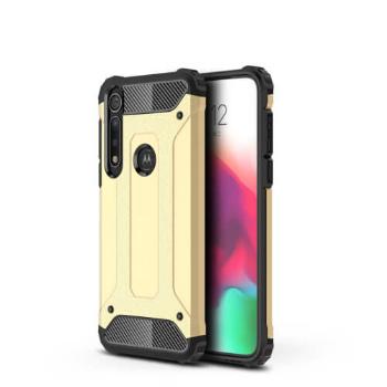 TOUGH Ochranný kryt Motorola Moto G8 Plus zlatý