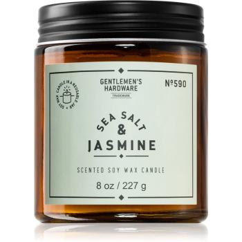 Gentlemen's Hardware Sea Salt & Jasmine vonná sviečka 227 g