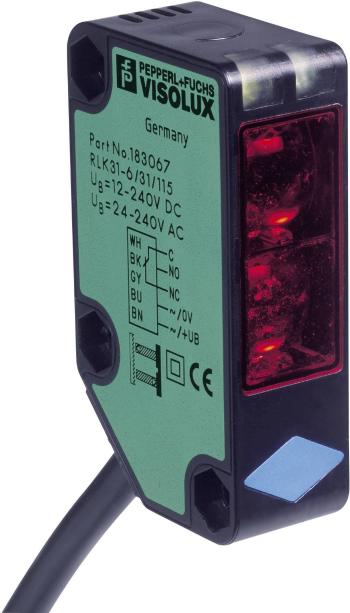 Pepperl+Fuchs reflexná svetelná závora RLK31-54/25/31/115-15M SET 213228  spínanie za svetla, polarizačný filter 12, 24