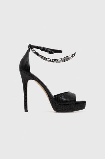 Sandále Aldo Prisilla čierna farba