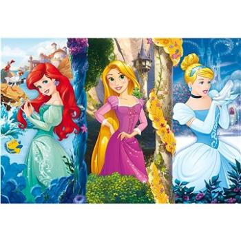 Clementoni Puzzle Disney princezné: Ariel, Rapunzel a Popoluška MAXI 60 dielikov (8005125264162)