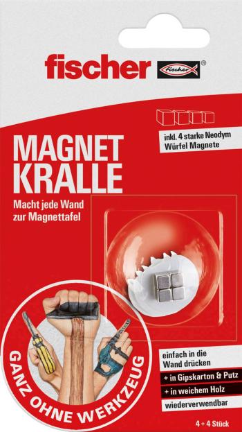 Fischer magnetický držiak     4 ks 545954