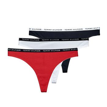 Tommy Hilfiger  String THONG X3  Viacfarebná