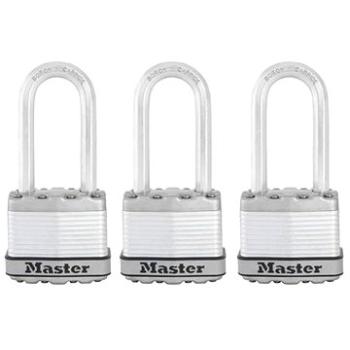 Master Lock – Súprava 3 ks titánových visiacich zámkov M1EURTRILH – Master Lock Excell – 45 mm