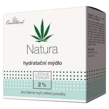 Cannaderm Natura mýdlo hydratační 100g